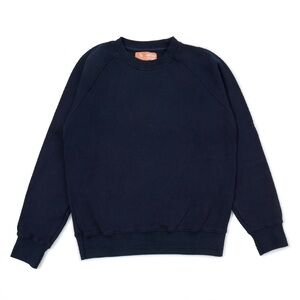 The Armoury 100% Cotton Indoorsman Sweatshirt Navy Size 7 Made in Japan